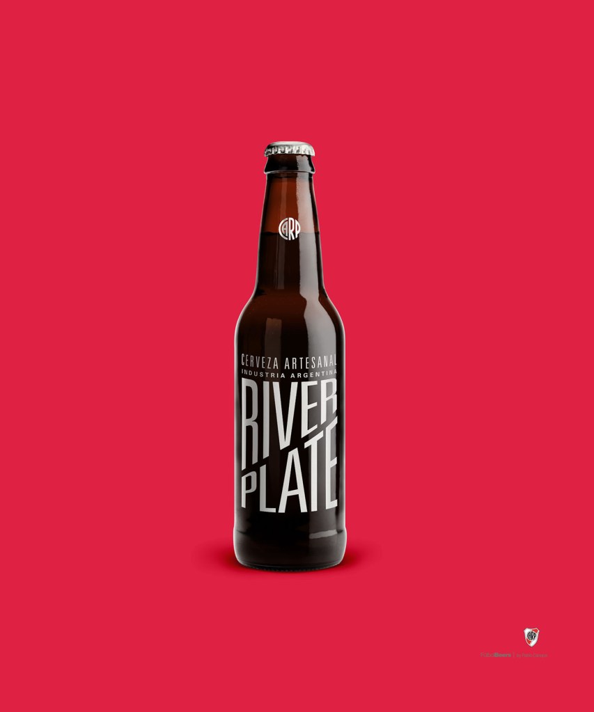 cerveza river plate futbol