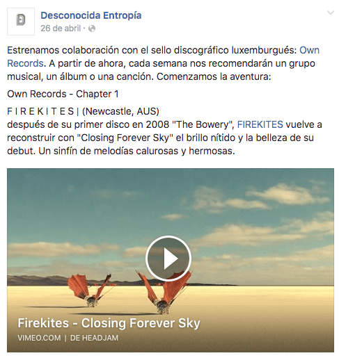 Desconocida entropia own records